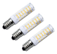 3-pack E14 LED-lampa för spishäll, varmvit, 7 W, halogenlampa, 550 lumen, 3000 K