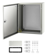 SucceBuy Stål Kopplingsdosa 20x16x8, IP65, CS, 120V, Grå