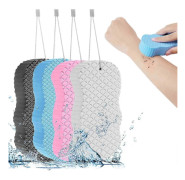 Badsvamp Massage Svamp Duschsvamp, 4ST Ultra Mjuka Bad Kropps Duschsvampar, Exfolierande Svamp Kroppsskrubb Kroppsvård Sp