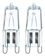 G9 Halogenugnslampa 40W 220V 300°C Toleranslampa 2-pack