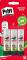 Pritt Limstift, Säkert och Barnvänligt Hobbylim för Konst och Hantverk, Starkt Lim för Skol- och Kontorsmaterial, 22g (3-pack)