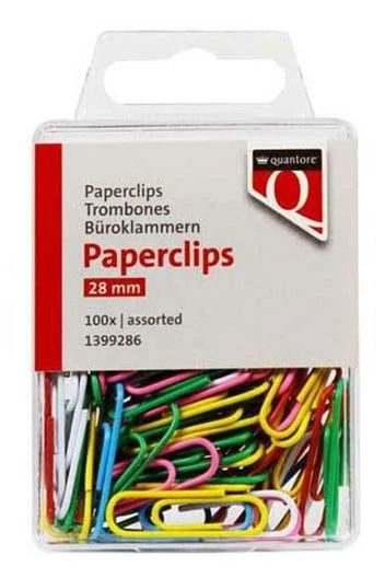 Quantore - Paperclip 28mm 100 pcs.