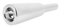 Trumpet Munstycke Heavy Duty Cone Metall Blåsmusikinstrument delar Performance Tillbehör(Guld silver