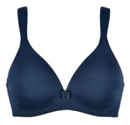 NATURANA BH Value Soft Bra With Wide Straps Marin polyamid C100 Dam