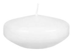 8 Flytande Ljus XL Ullvit Diameter 8 cm med Ca. 8 Timmar Brinntid
