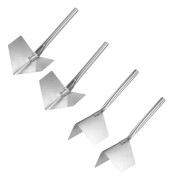NA/2,4 \" Invändiga och hörnspacklar i rostfritt stål, gipsspackel, A