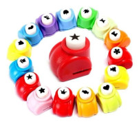 Hålslagset, 10-pack Stansform Stansning Hantverk Scrapbooking Form Olika Stilar Slumpmässigt