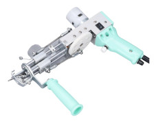 2 i 1 Matta Tuftningsmaskin Justerbar Hastighet DIY Handgjord Elektrisk Matta Pistolmaskin för UK Plug