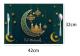 2 st Eid Mubarak Bordstabletter 32x42cm