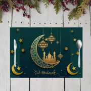 2 st Eid Mubarak Bordstabletter 32x42cm