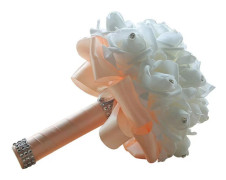 Brudbukett Håller Blommor CHAMPAGNE champagne