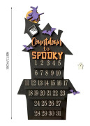 Halloween Advents Nedräkningskalender Halloween-kalendrar Häxor