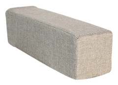 Beige Soffkudde Armstöd Sängläsning Mjuk Ergonomisk Praktisk Högdensitetsskum