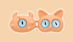 Mordely 2 STK Byxmidjestramknappar ORANGE orange