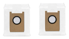 Ersättningsdammpåsar för Eufy E20 Robotdammsugare - 2-pack, Non-Woven Material, Effektiv Dammuppsamling