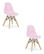 Valora ZUBI Stol Ergonomisk Rosa för Barnrum x2