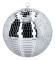 Discokula Silver - 50 cm