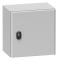 SCHNEIDER ELECTRIC Väggskåp metall S3D, 1200 x 1000 x 300 mm HxBxD RAL7035 med monteringsplatta, IP66, 1 dörr