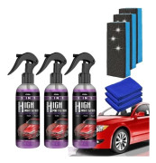 St Bil Keramisk Beläggning, Högt Skydd 3i1 Spray, 3 i 1 Hydrofobisk Bilpolish, Bilbeläggningsspray för