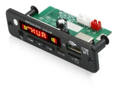 MP3 Förstärkarkit, Känslig, Multifunktionell, Bluetooth-kompatibel, Panelstil - Svart 1