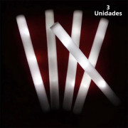 30 st Vita LED-ljusstavar för fest, bröllop & juldekorationer [YDE] 30 stycken white_yux