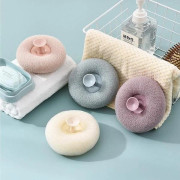 Badsvampar, Portabel kroppsskrubb rik skummande snabbtorkande loofah med massagepunkter och sugkopp för rengöring