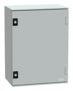 Schneider Electric - Skåp - IP66, polyester, 430 x 330 x 200 mm (HxWxD) - väggmontering - grå, RAL 7035