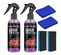 3-i-1 Högskydd Keramiskt Nano Spray Bilrepa Borttagare, Bilpoleringsspray, Snabb Bilreparationsspray