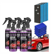 5-delat Högt Skydd 3-i-1 Bilspray, Högt Skydd 3-i-1 Spray, Nano Anti-Rep Spray för Bilar, Anti-Rep Bilkaross