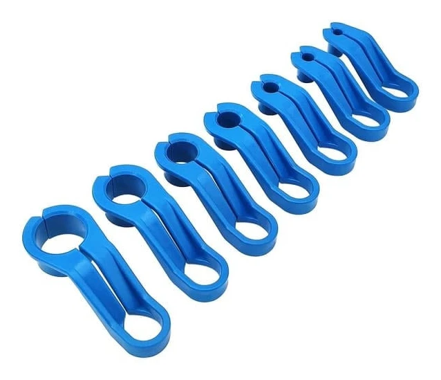 7 st AC-kablar vinklat set