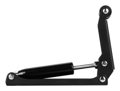 Pianotillbehör - Hydraulisk dämpare för pianolock - Mjukstängning - Långsam sänkning - Stötdämpning - Ljuddämpning - Svart