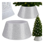 Julgransmatta 60×22 cm - Silverfärgad bas_MGF