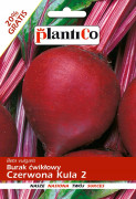 Rödbeta RED BALL 12 g PlantiCo frön