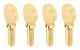 4-pack saxofonhalskruvar, saxofonmunstycke
