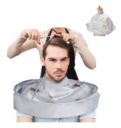 DIY Hårklippning Kappa Paraply Cape Salon Frisör Hemstylister Hårklippning silver