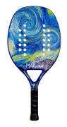 Kolfiberplatta Racket för Strandbollssporter Hållbar Lättviktig Strandtennisracket
