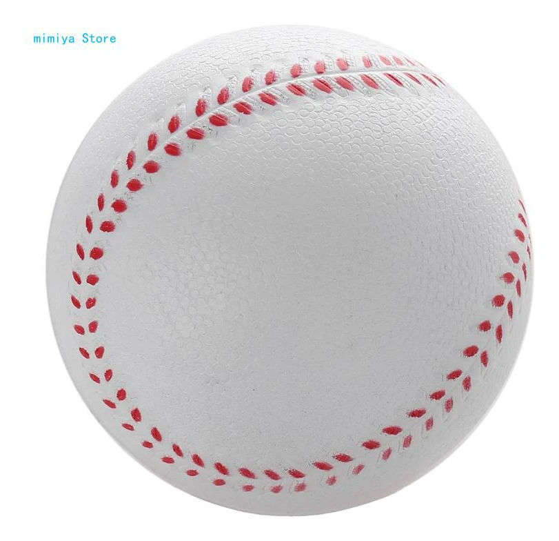 Mjuka basebollar PU-läder Elastisk Mjuk Solida Träningskläder Slitstark Baseboll Slagträning Softboll för Slagträ 7.5cm
