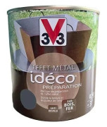 V33 Metall Effekt Idéco Förberedelse Svartzink 0,5 L