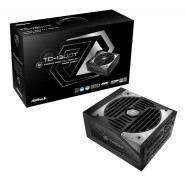 ASRock TC-1300T Strömförsörjning - 1300 Watt - 135 mm - ATX 3.1 - 80 Plus Titanium certificate (upp till 90% effektivitet)