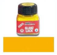 Hobby Line akryllack, mörkgul, 20 ml