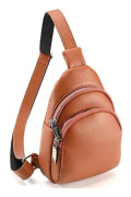 Axelväska Bröstväska, Crossbody-väska för kvinnor, Brun
