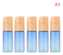 5 st Tjocka Glas Roll-on Flaskor 5ml Gradient Tom Flaska Roller Ball Oljeflaska Reseset