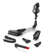 Bosch BCS711A, 2-in-1 stick vacuum, Torr, Aqua-filtrering, Golv, Matta, Hårda golvytor, Soft floor, Trappsteg, Kakel, Klädsel, Fönster, 2 År, Batteri