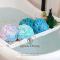 Dusch Loofah Svamp Puff, 75g Exfolierande Kroppsskrubb, Mesh Badpuff Lämplig för Alla, Mjuka och Hudvänliga Badrumstillbehör (4 st)