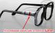 Universella hållbara genomskinliga sidoskydd för glasögon skyddsglasögon Side Shields 2 Pairs