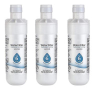 3-pack Ersättning för Kylskåpsvattenfilter LT1000P, för LT1000P3, ADQ74793501 200 Gallon Kylskåp