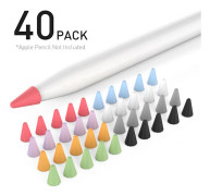 40-pack Spetsskydd för Apple Pencil 1:a och 2:a generationen