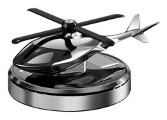 Bil Luftfräschare Solcellsdriven Helikopter Dekoration Bil Parfym Diffuser