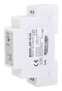 DR-15-24 DIN-skena Enkel Utgång Switchande Strömförsörjning 15W 24V 0.63A