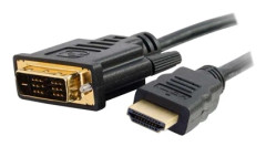 C2G 2m (6ft) HDMI till DVI-kabel - HDMI till DVI-D Adapterkabel